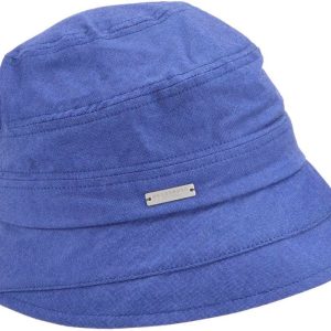 Seeberger Cloche Small Brim Swallow Blue