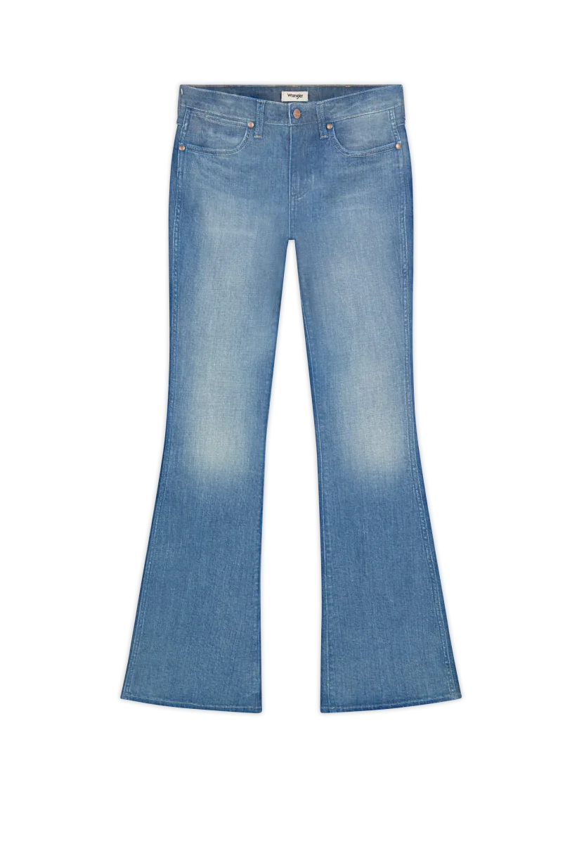 Wrangler Montana Flare Jean - American Blue - Bild 4