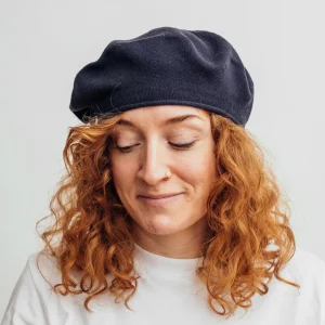 Loevenich Beret Cotton Navy