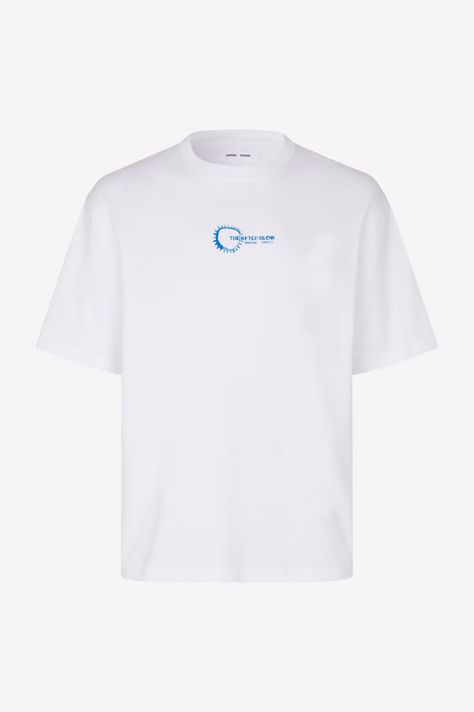 Sasteven T-shirt, Blue Spiral