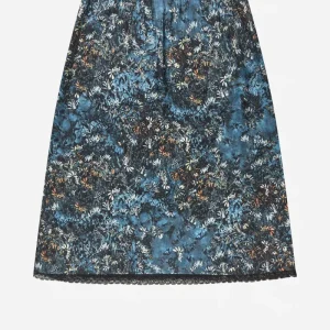 Vaia Skirt, Print Blue