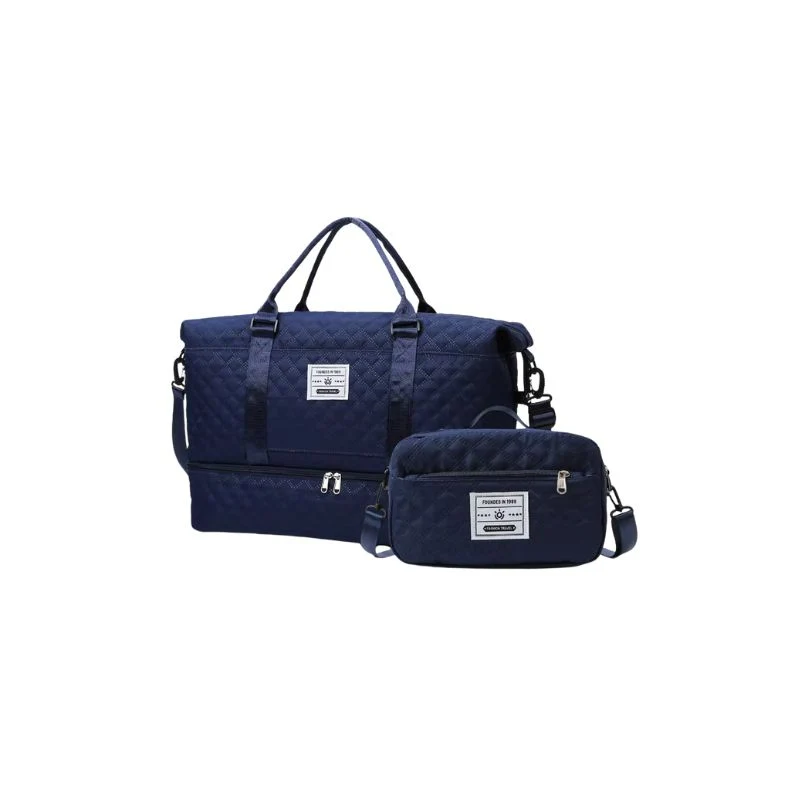 Weekendbag för kvinnor, separat skofack, vattenavvisande - Bild 5