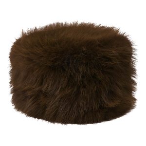 Loevenich Fake Fur Hat Brown