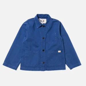 Lovis Herringbone Jacket, Blue