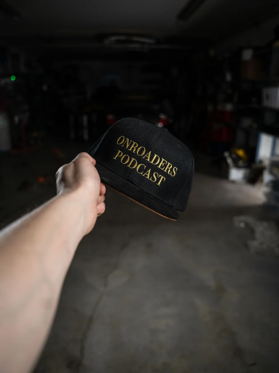 Onroaders Podcast MegaLimited Golden Snapback Cap - Bild 3