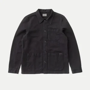 Barney Worker Jacket, Black