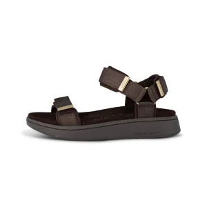 Line Sandal, Chocolate