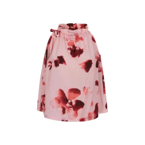 SRHaina Print Top, Blurred Flower Lotus