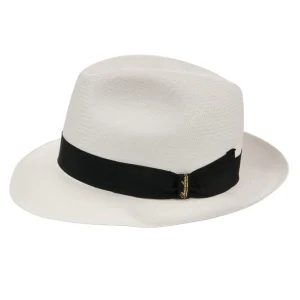 Borsalino Xfine Panama white/black