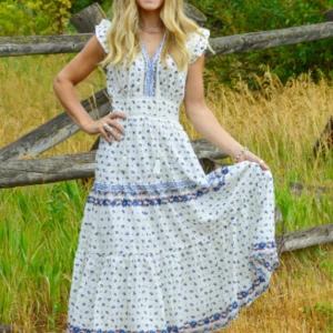 Wildflower Boho Maxiklänning