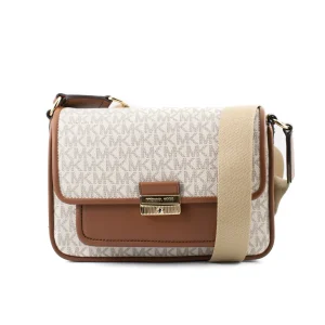 Michael Kors Axelväska Bradshaw Beige