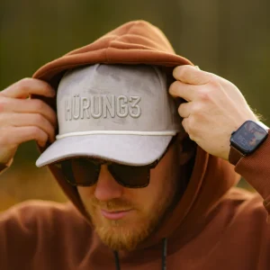 HÜRUNG3 5-panel Baseballkeps - HÜRUNG3 Statement Classic Silver