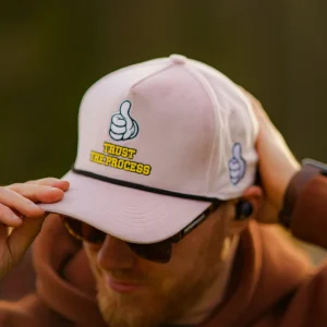 Trust The Process Pink Baseball Cap / Keps 5-panel