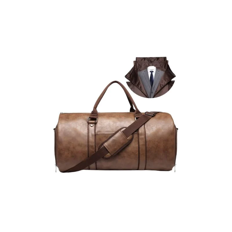 Weekendbag i premium-polyester, vattenresistent, ventilerat skofack - Bild 3